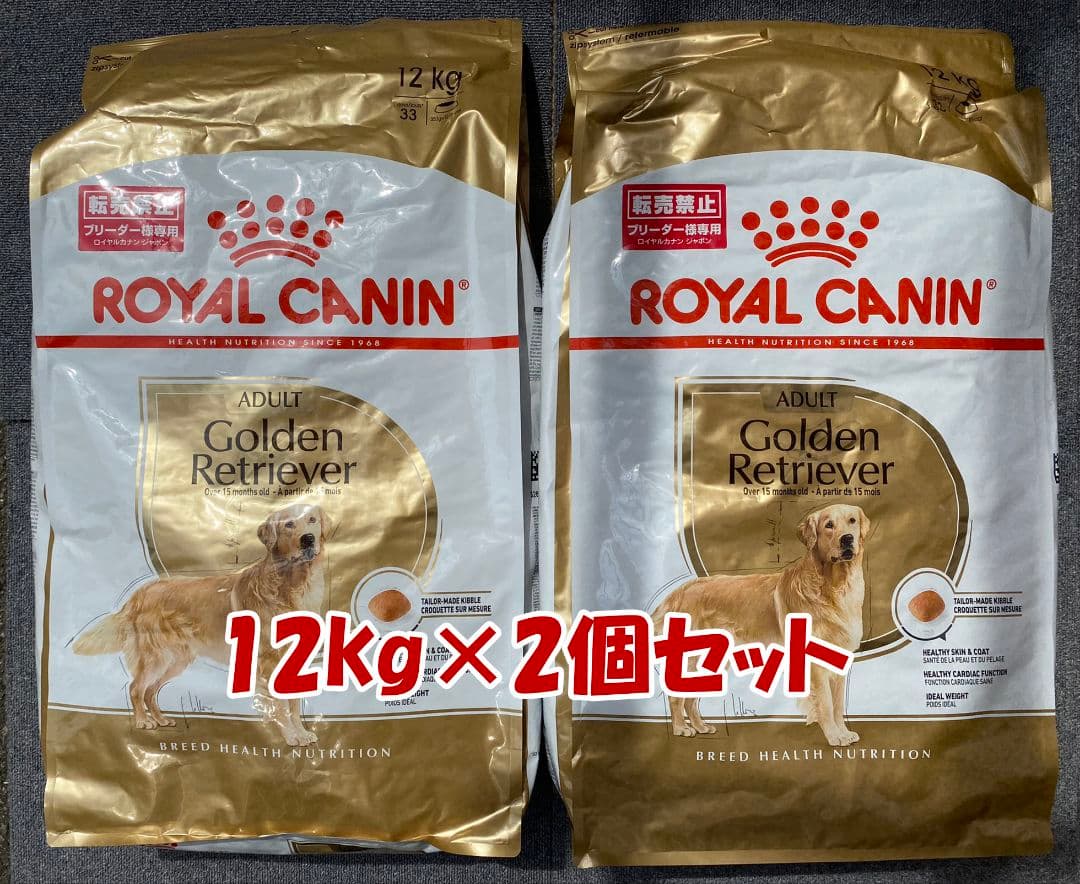 2個セット CANIN Golden Retriever 12kg