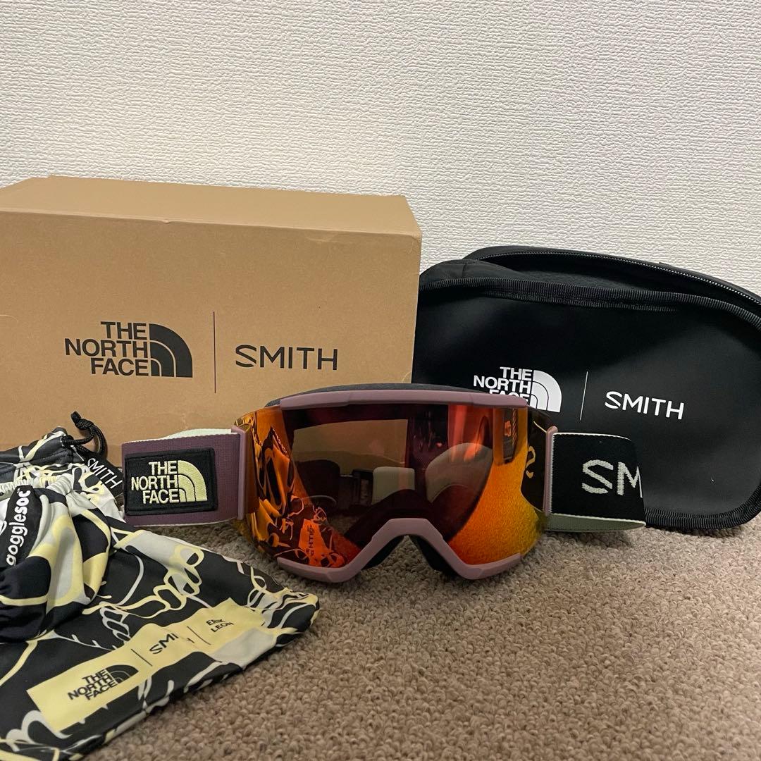 a8166 ノースフェイス SMITH スノーゴーグル