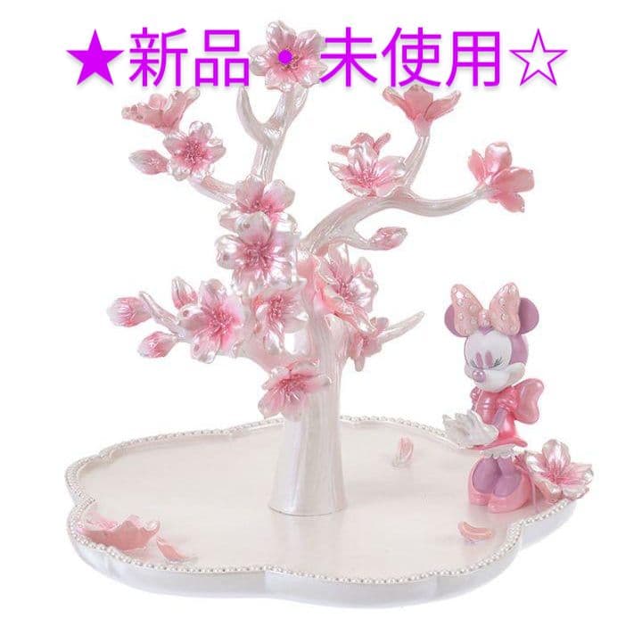 桜　ミニー　アクセサリースタンド　ディズニー