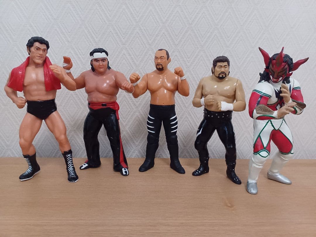集合～！プロレスフィギュア5人【送料込み】