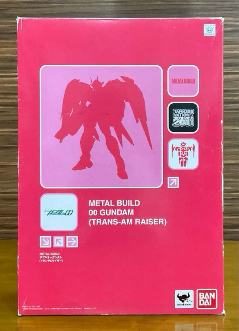 魂ネイション2011限定 メタルビルド ダブルオーガンダム トランザムライザー