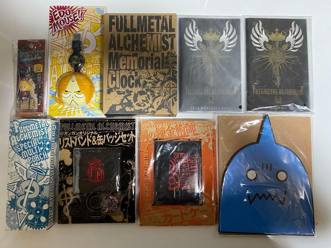 【超希少品!!大量放出!!】【鋼の錬金術師 グッズ 10点セット!!】おまけ付