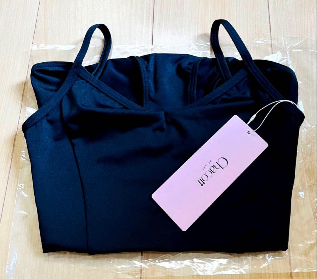 Chacott ブラック バレエ レオタード　未使用品