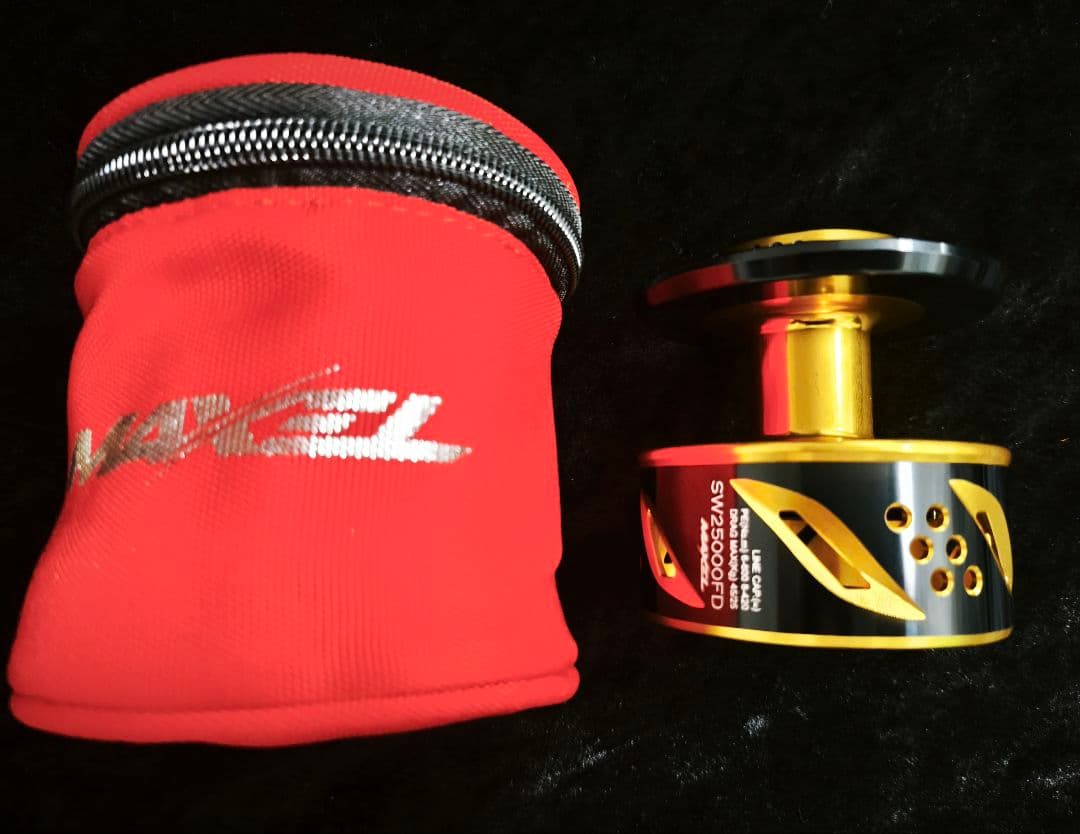 マクセル25000スプール シマノ ステラSW用 ドラグMAX45Kg
