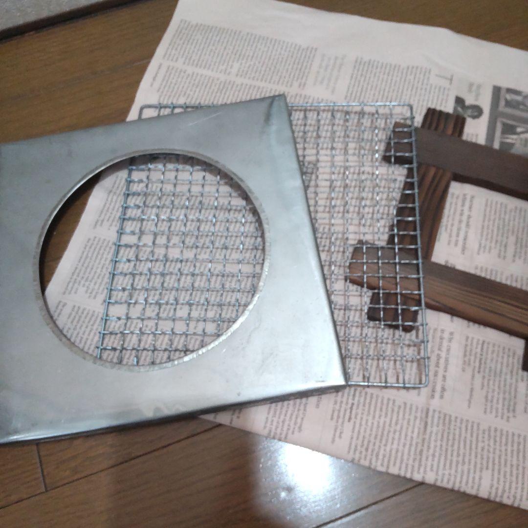 Mamy（*´▽｀*)様 新品未使用 ①② 七輪 陶器製 網付き