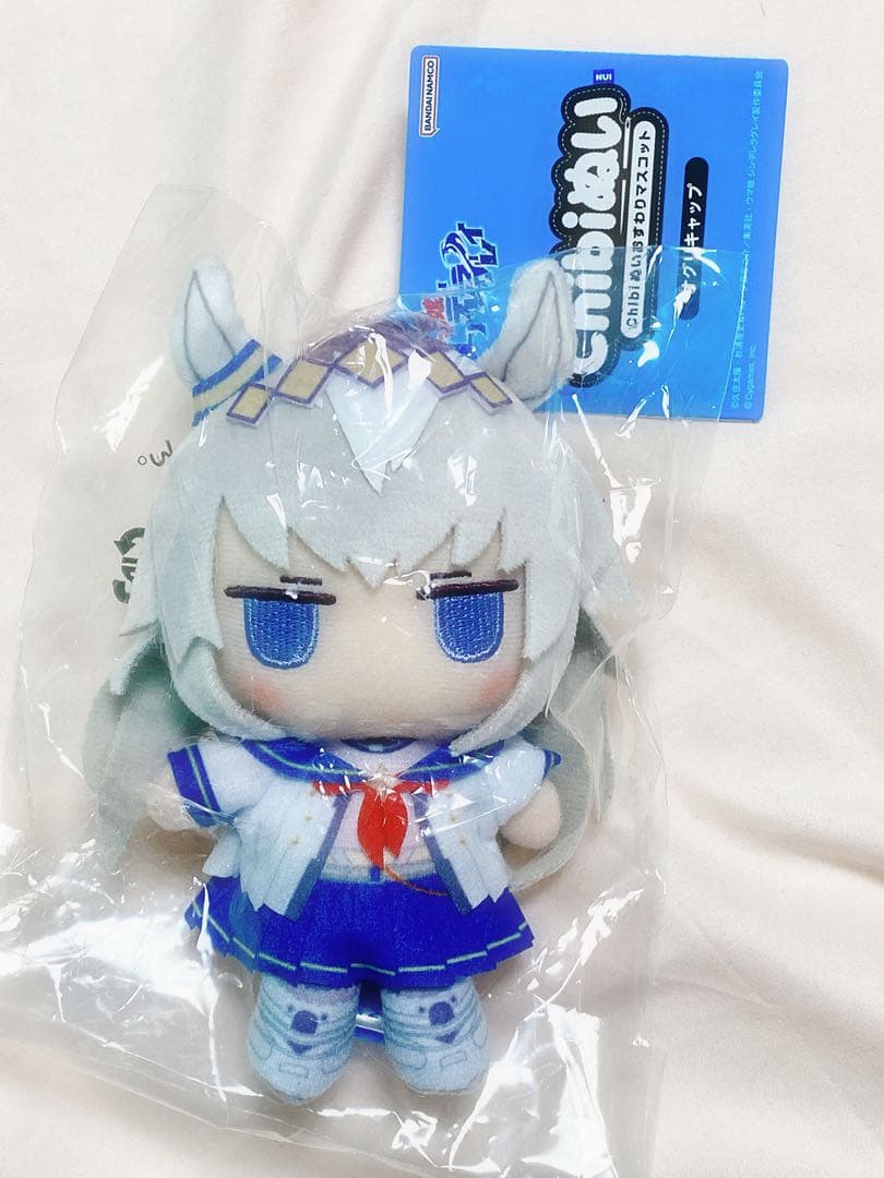 Chibiぬいおすわりマスコット ウマ娘　オグリキャップ　ぬいぐるみ