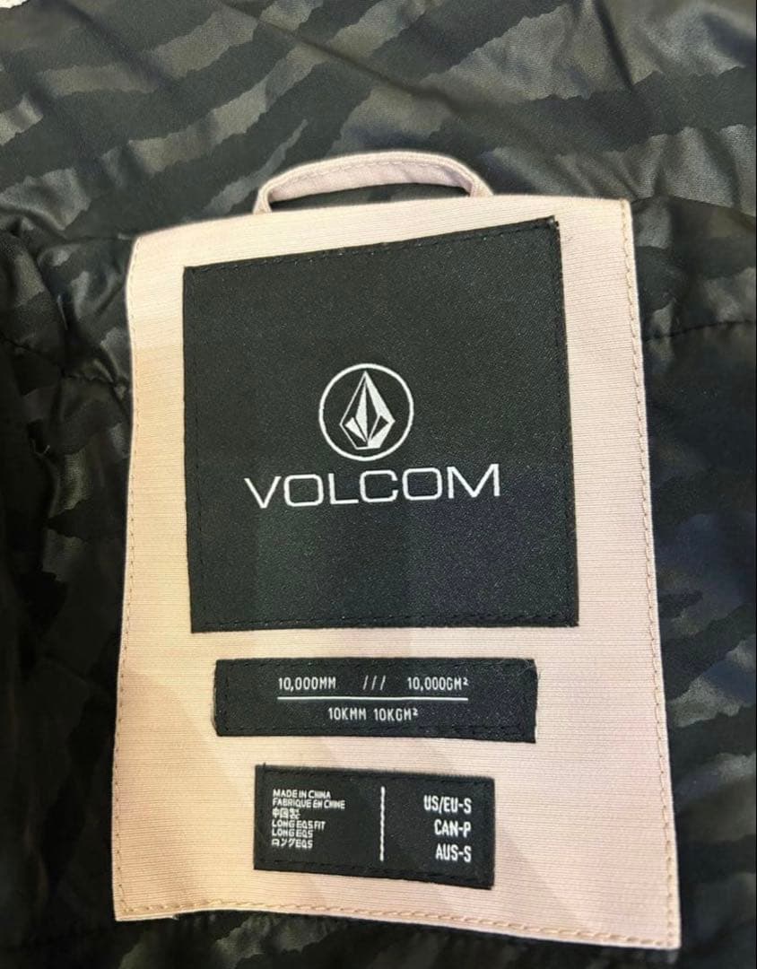 【VOLCOM上下セット】スノーボードウェア レディースSサイズ