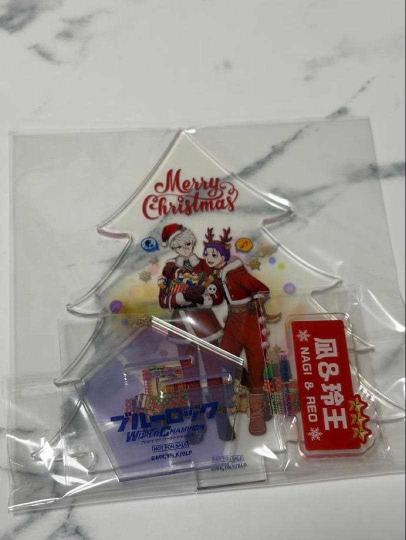 【値引き】ブルーロック PWC 凪&玲王　クリスマスver.アクリススタンド