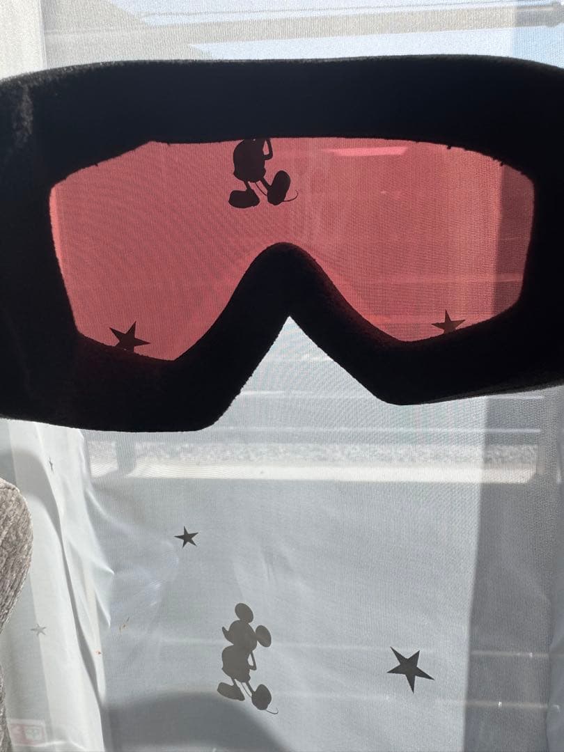 Oakley ゴーグル レッド/グリーン ピンクレンズ