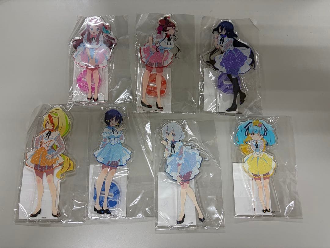 ゾンビランドサガ　くじ引き堂　アクリルスタンド　全7種
