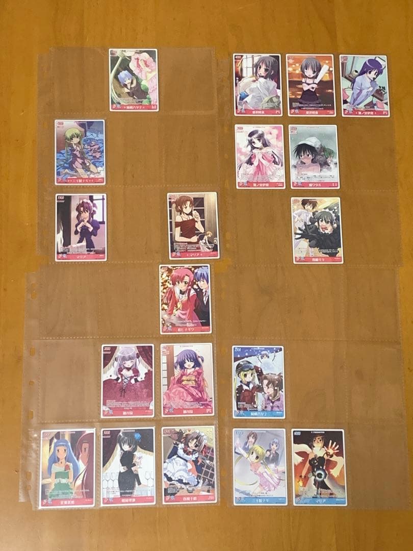 ハヤテのごとく！　TCG　トレカ　バインダー２個　バラカード　まとめ売り