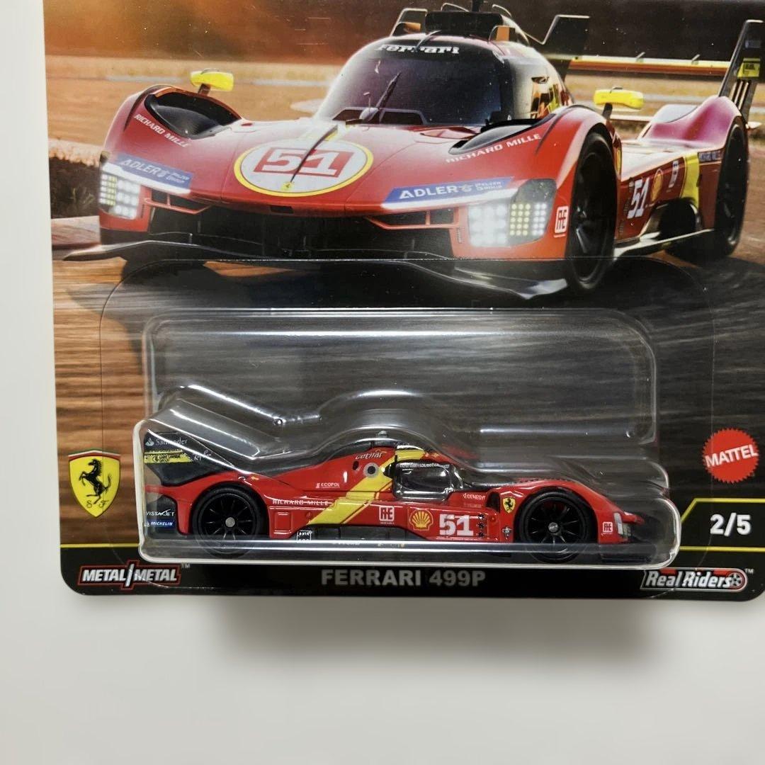 ホットウィール プレミアム　フェラーリ499P 4個セット