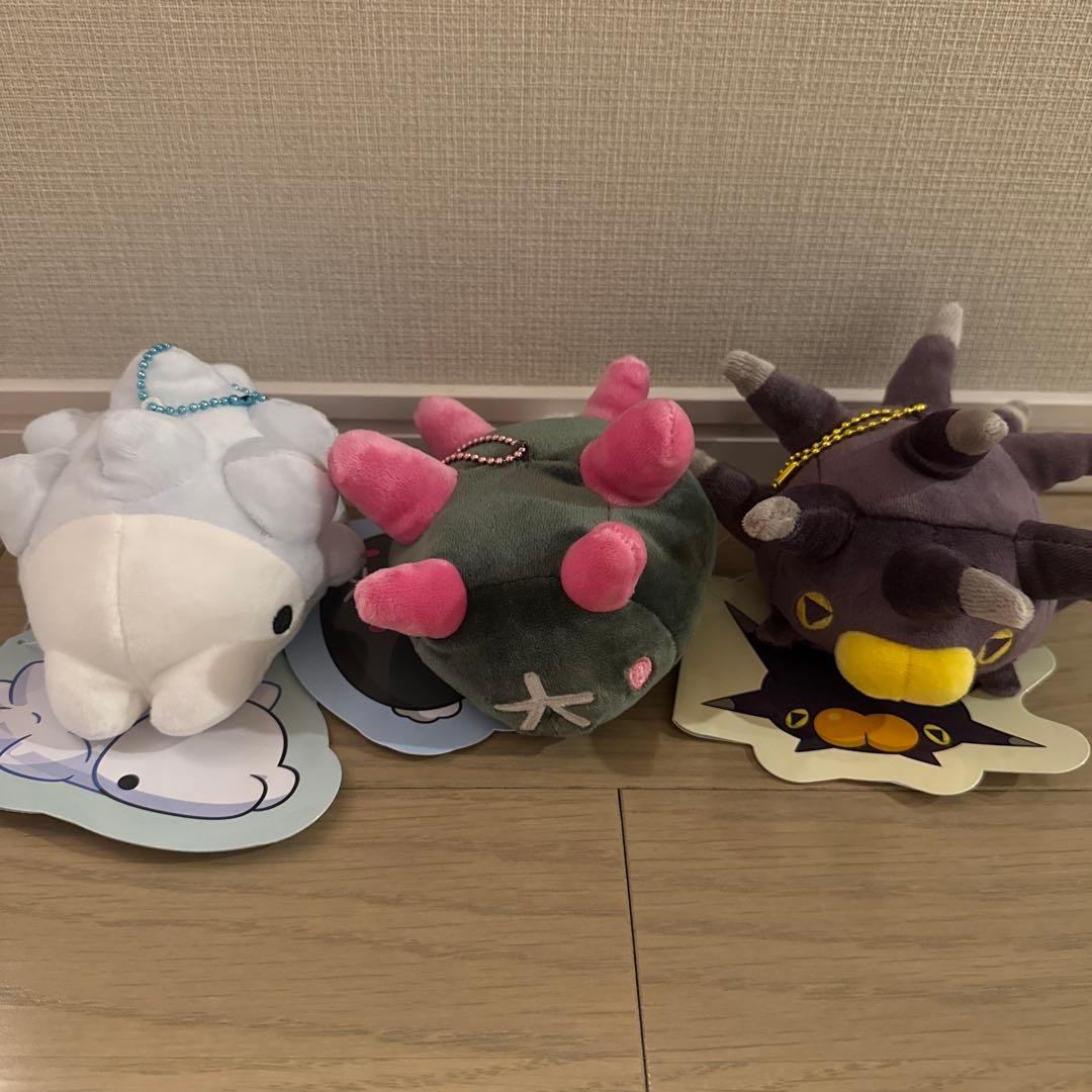 【美品】ポケモンセンター　もっちりマスコット　ナマコブシ&バチンウニ&ユキハミ