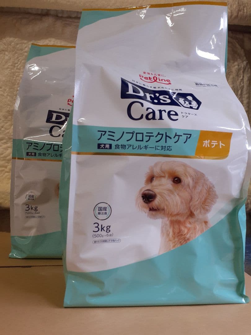 そら様ドクターズケア犬用療法食アミノプロテクトケアポテト3kg×2袋