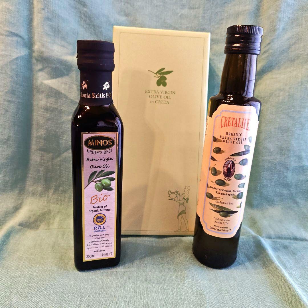 MINOS & CRETALIFE エキストラバージンオリーブオイル 2本セット