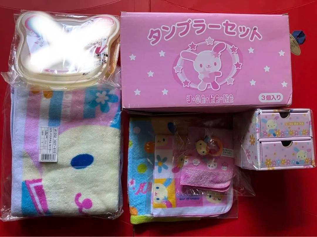 未使用サンリオ　ウサハナちゃん6点セットとおまけのヘアゴム