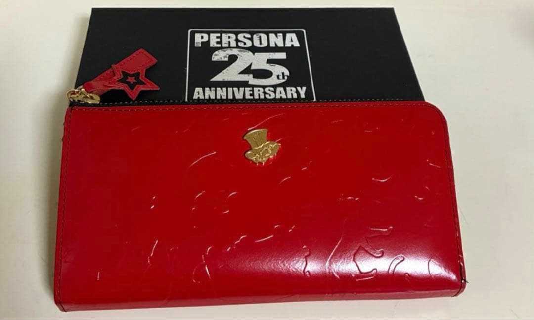 ペルソナ 財布 ペルソナ5 25周年 25th 本革財布