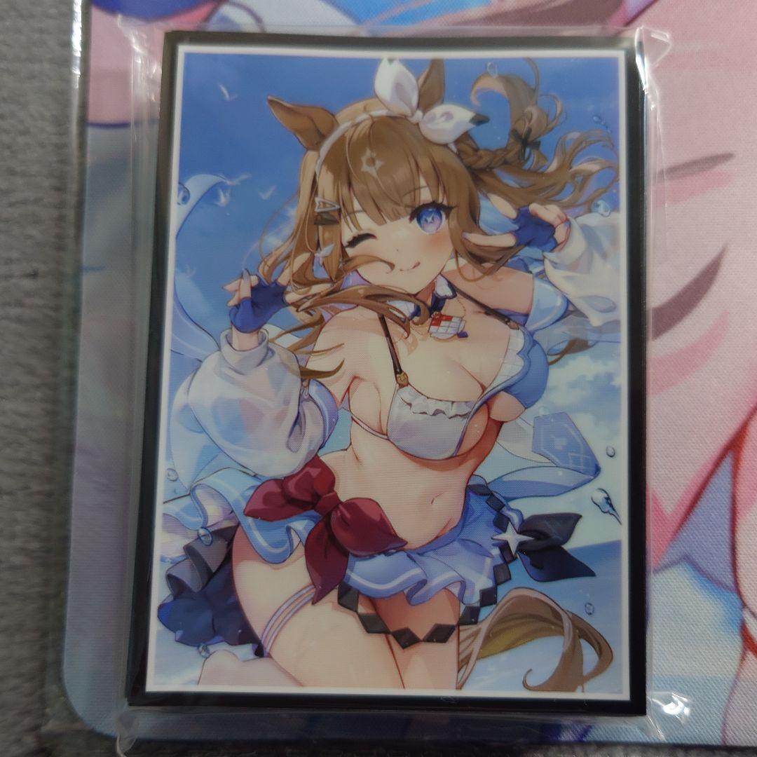 α1 ウマ娘 ピース&ピース&水着 アーモンドアイ スリーブ&プレイマット