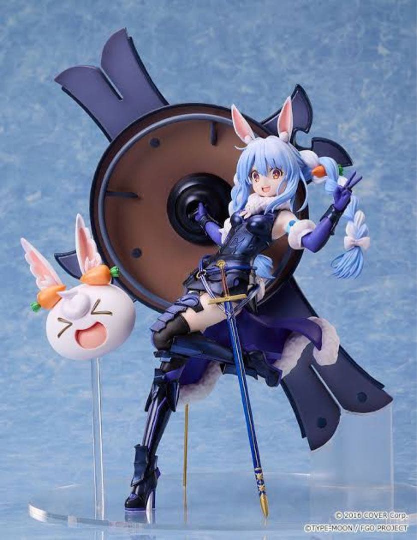兎田ぺこら　マシュ・キリエライト　フィギュア　特典付き　ホロライブ　FGO