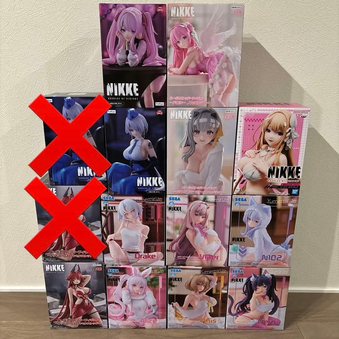 勝利の女神 NIKKE プライズ フィギュア まとめ売り 12点