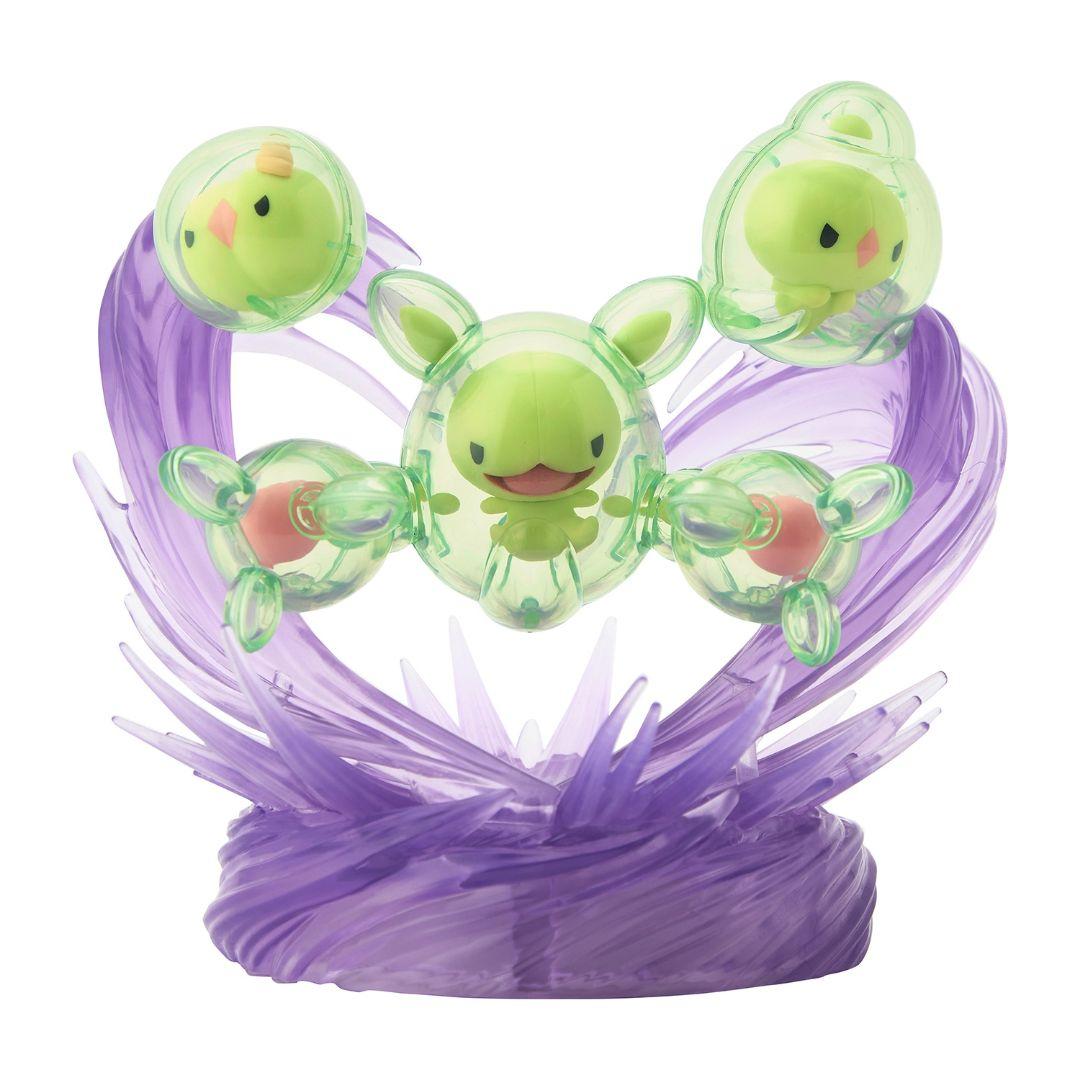 ポケモンライトアップフィギュア サイコサイバー ユニラン ダブラン ランクルス