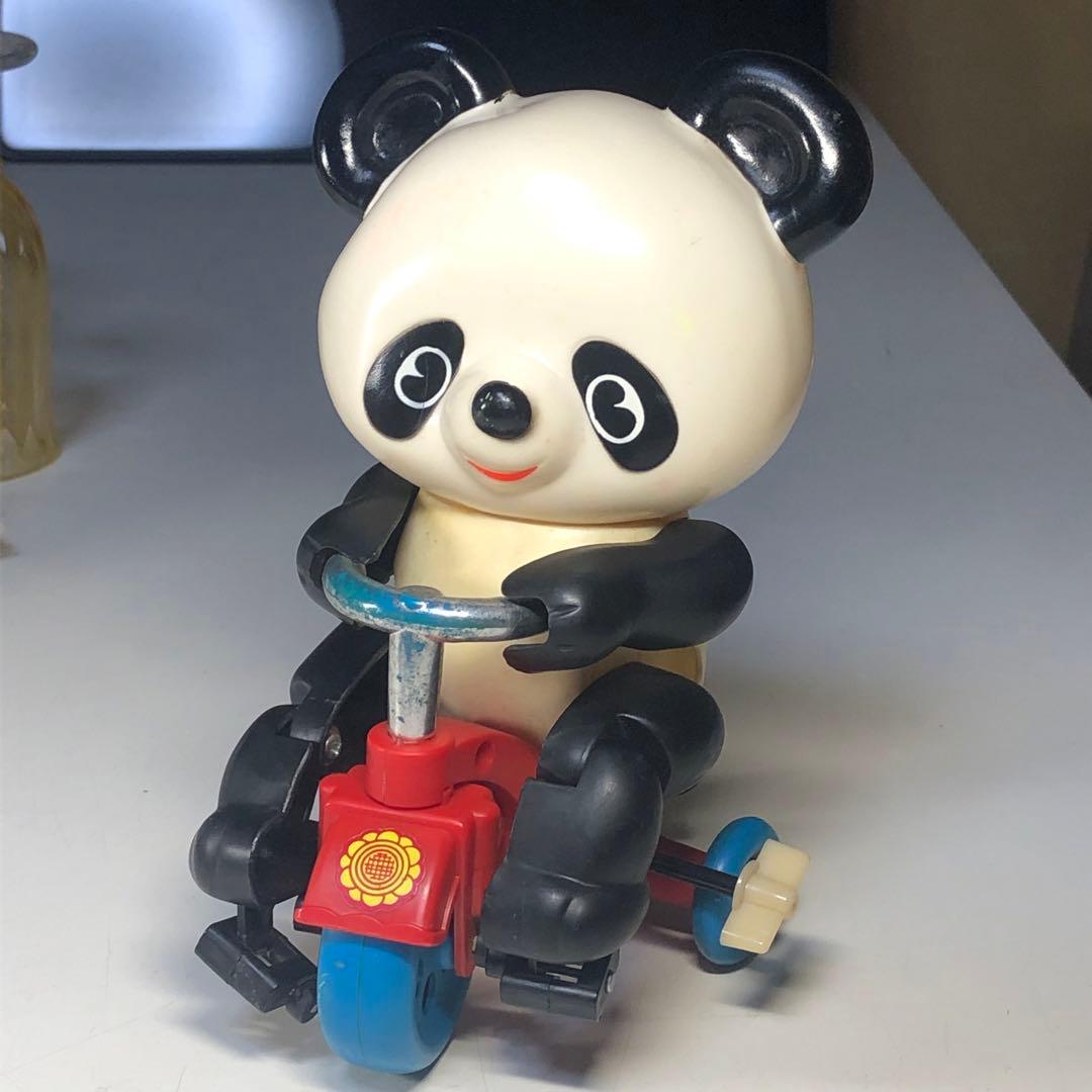 昭和レトロ　増田屋　パンダ三輪車　ホアンホアン
