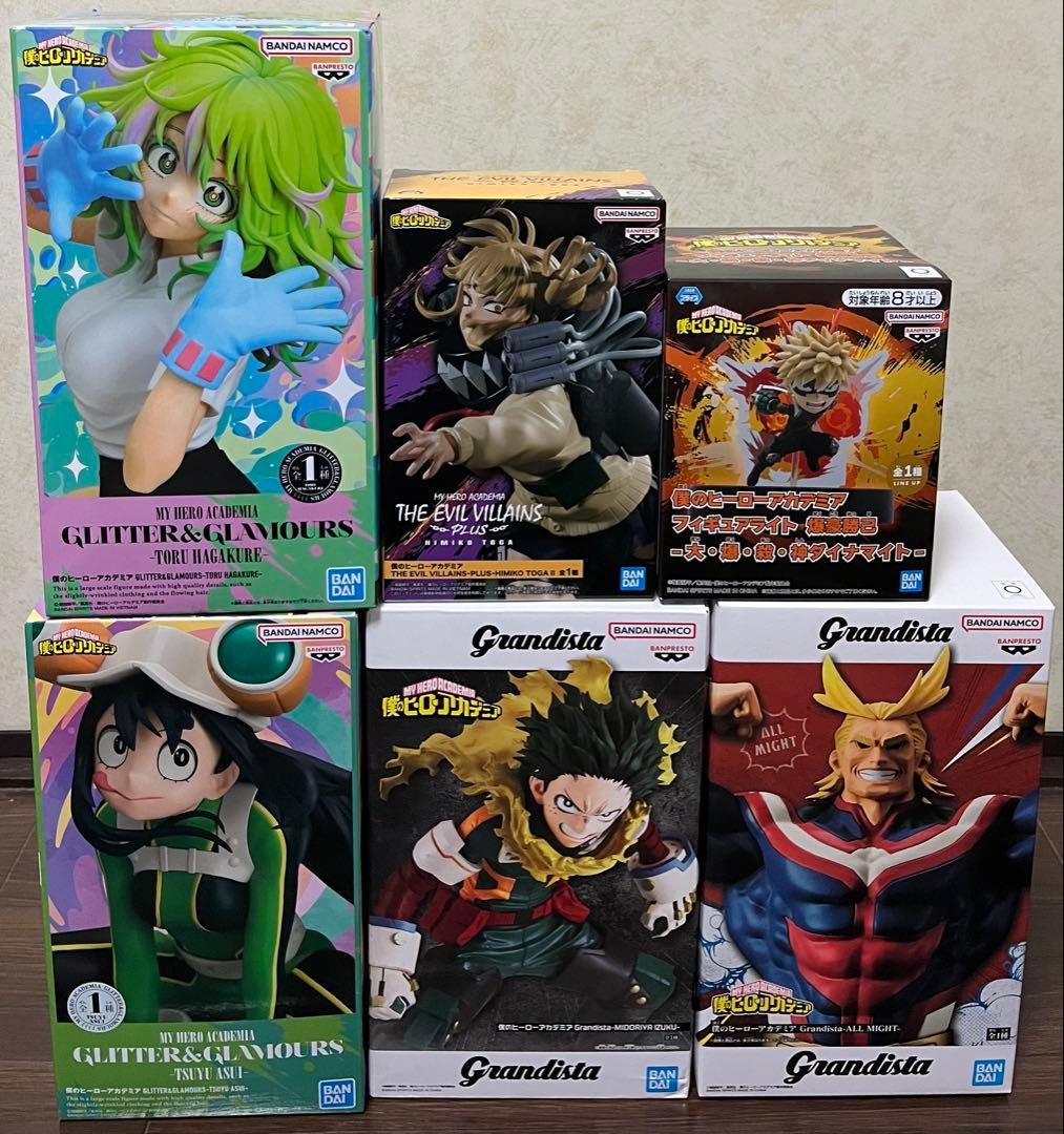 僕のヒーローアカデミア フィギュアセット　全6種