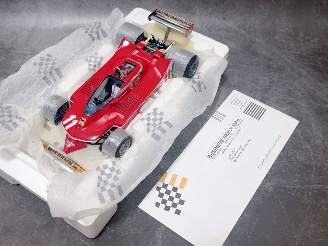 EXOTO 1/18 フェラーリ312T4 #11 1979