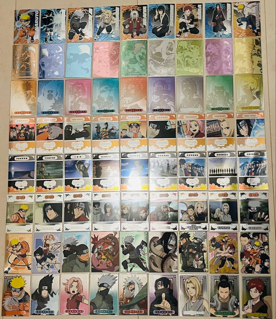 エッチングカード コレクション コンプ カカシ イタチ NARUTO ナルト