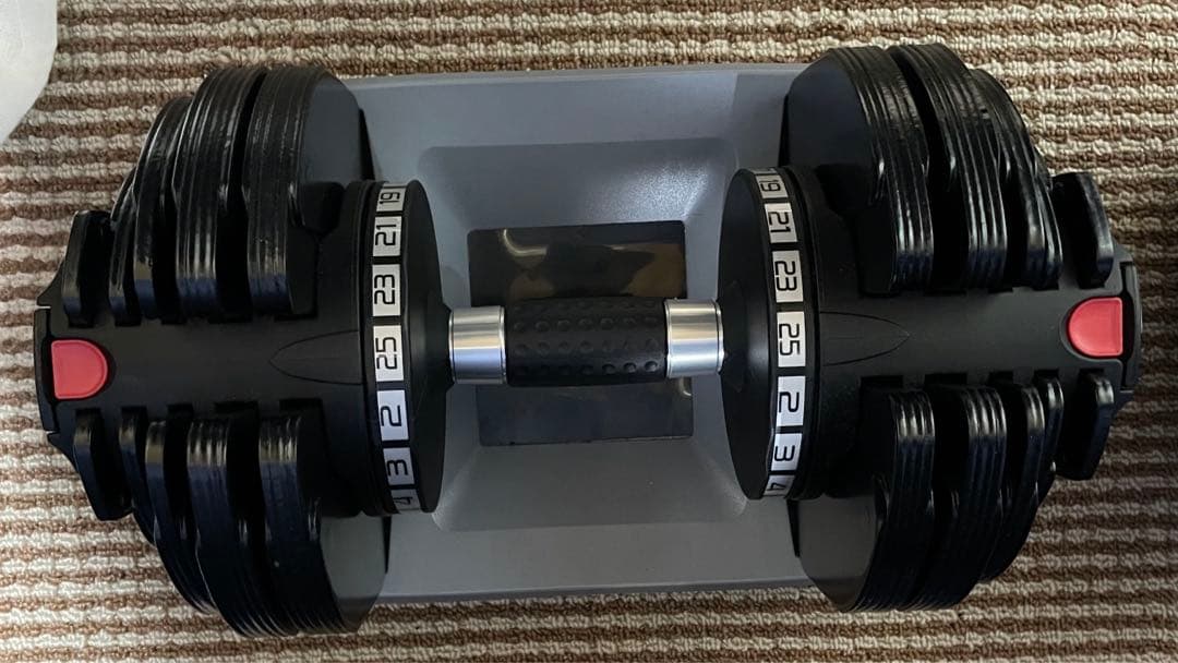 可変式ダンベル2kg〜25kg ①