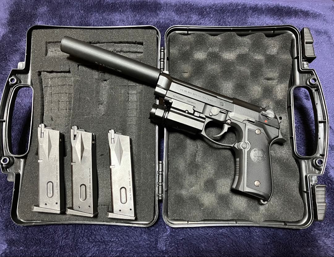 東京マルイ ガスガン M9A1 カスタム品 （ガンケース込）
