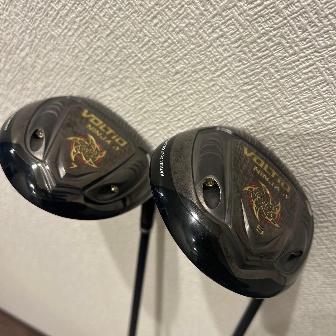 VOLTIO NINJA α 5w 7w フェアウェイウッド2本セット