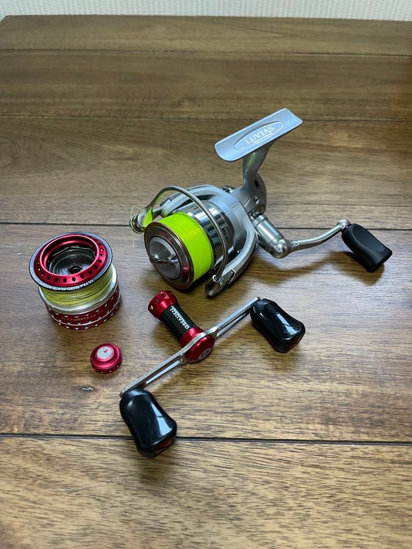 ダイワ ルビアス2506 スピニングリール セット！