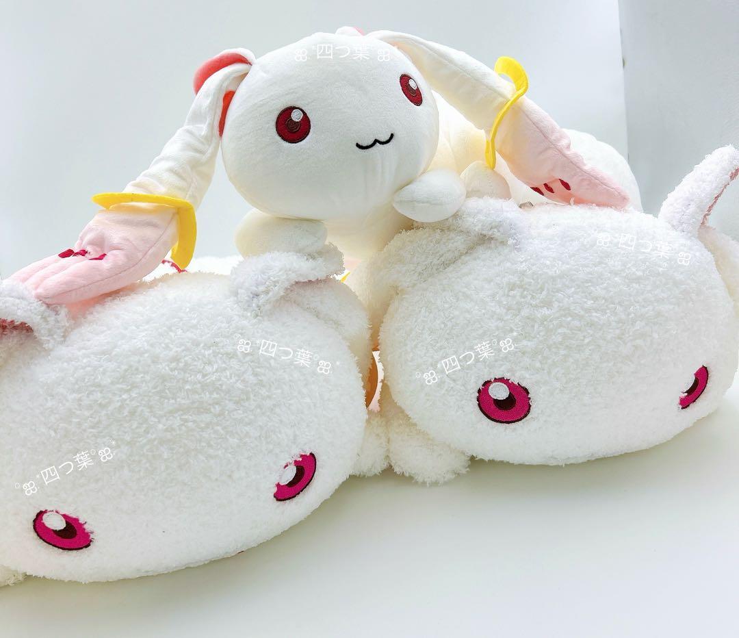 【匿名配送】[新編]叛逆の物語 まどマギ きゅうべぇ BIG ぬいぐるみ 3点