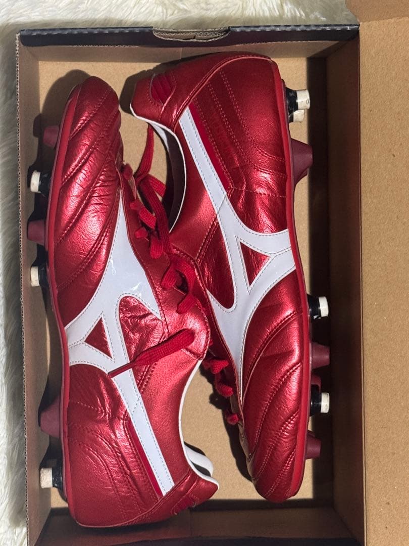 Mizuno モレリア2サッカーシューズ レッド 29.0cm