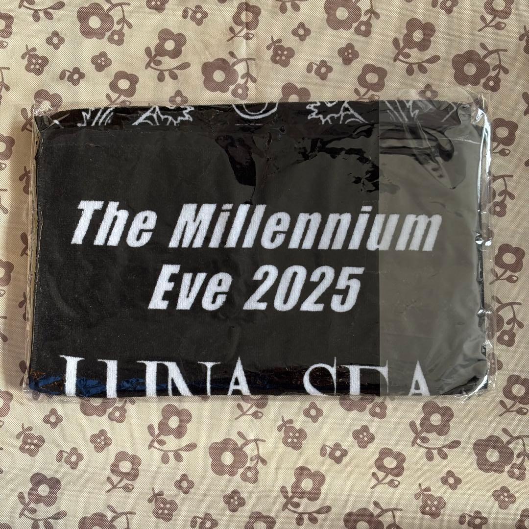 GLAY × LUNA SEA フェイスタオル ミレイブ 2025 (ブラック)