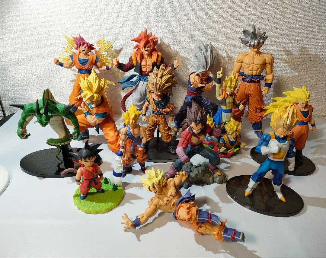 ☆　ドラゴンボールフィギュア　まとめ売り　孫悟空　ゴジータ　ポルンガ　ベジータ