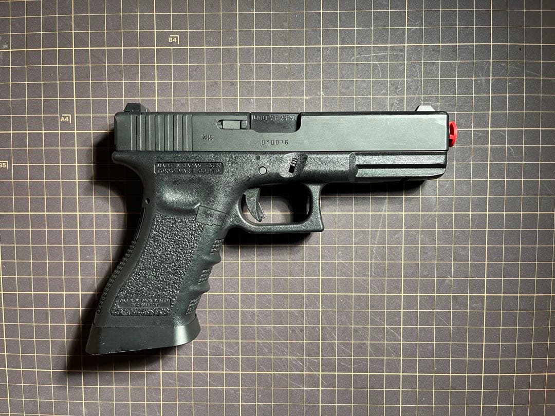 東京マルイ　GLOCK17 3rd ガスガン内部カスタム