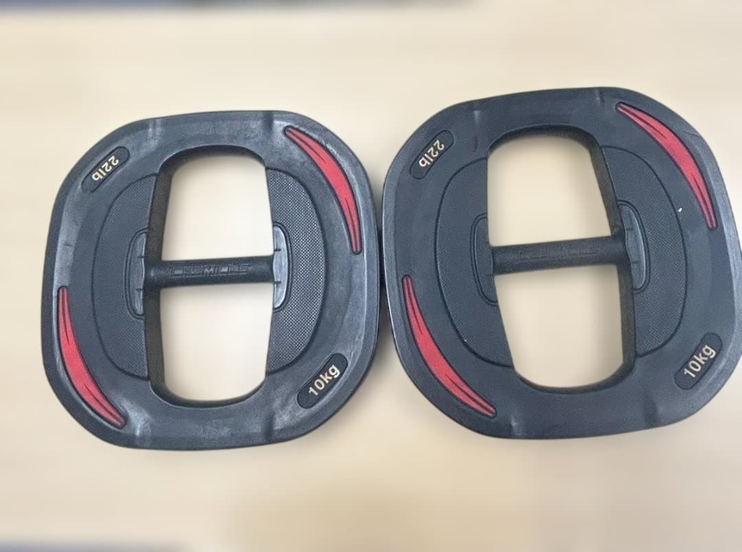 レスミルズ スマートバー プレート10kg ×2枚セット