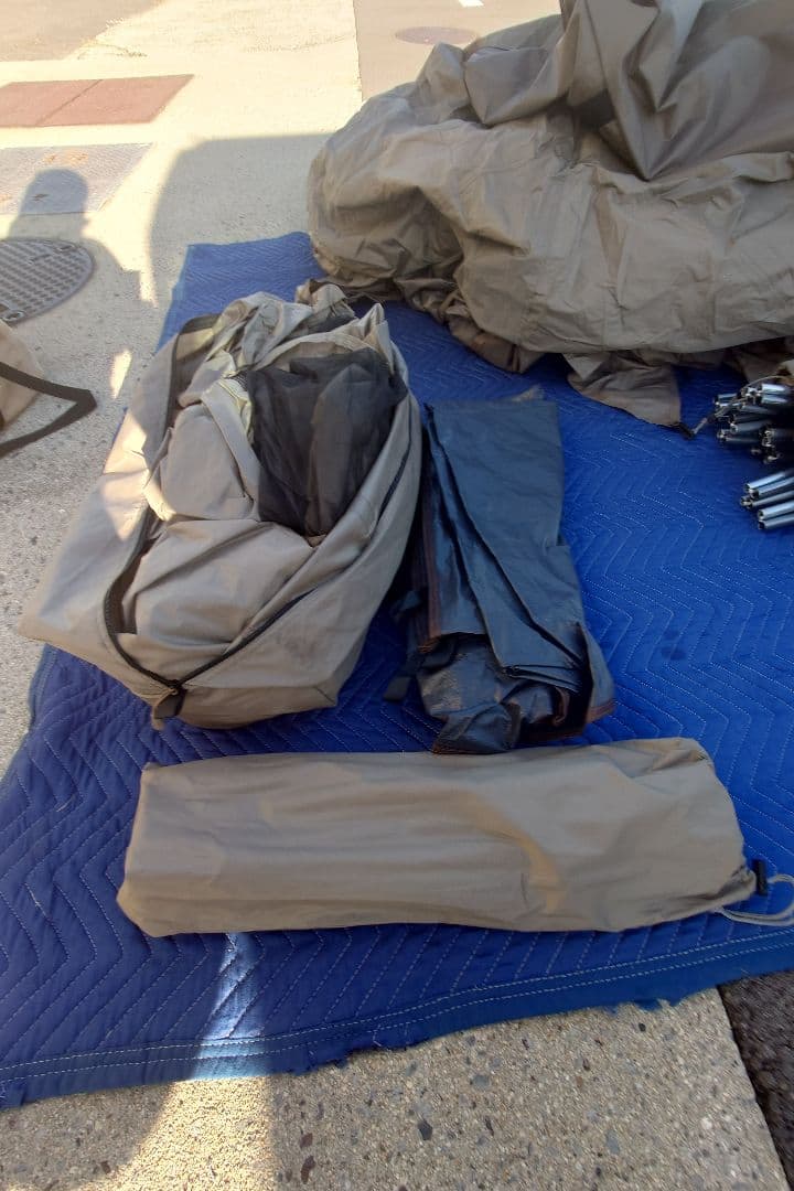 Vidalidoテント 寝室テント TPUドア４枚セット テント本体難あり
