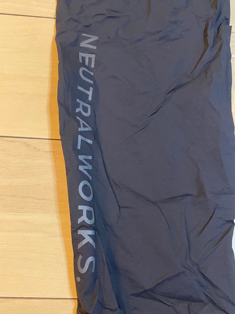 【黒 セットアップ】NEUTRALWORKS. フーディー&ロングパンツ