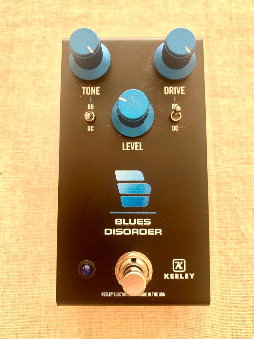 KEELEY BLUES DISORDER ギターエフェクター