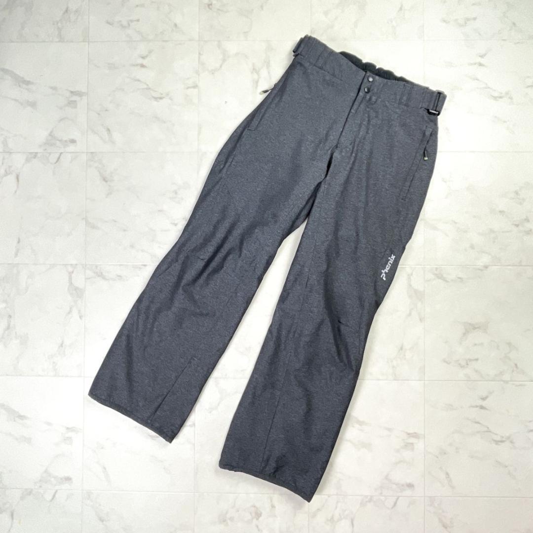 美品 Phenix スキーパンツ スノーボードウェア グレー XXL*KD486