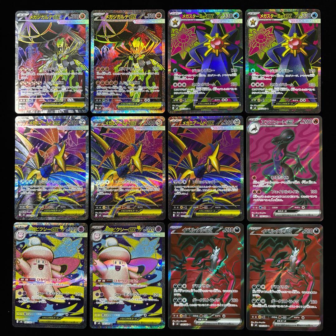 ポケモンカード メガジガルデ ex SR 2枚 他 計12枚