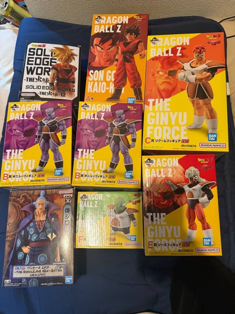 か*る様 ドラゴンボールZ ギニュー特戦隊 フィギュア8体セット