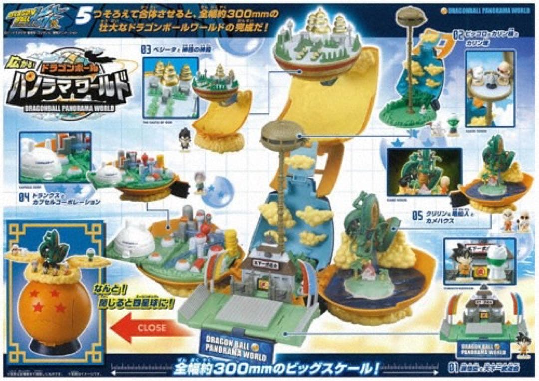 ドラゴンボール　パノラマワールド　フィギュア　食玩