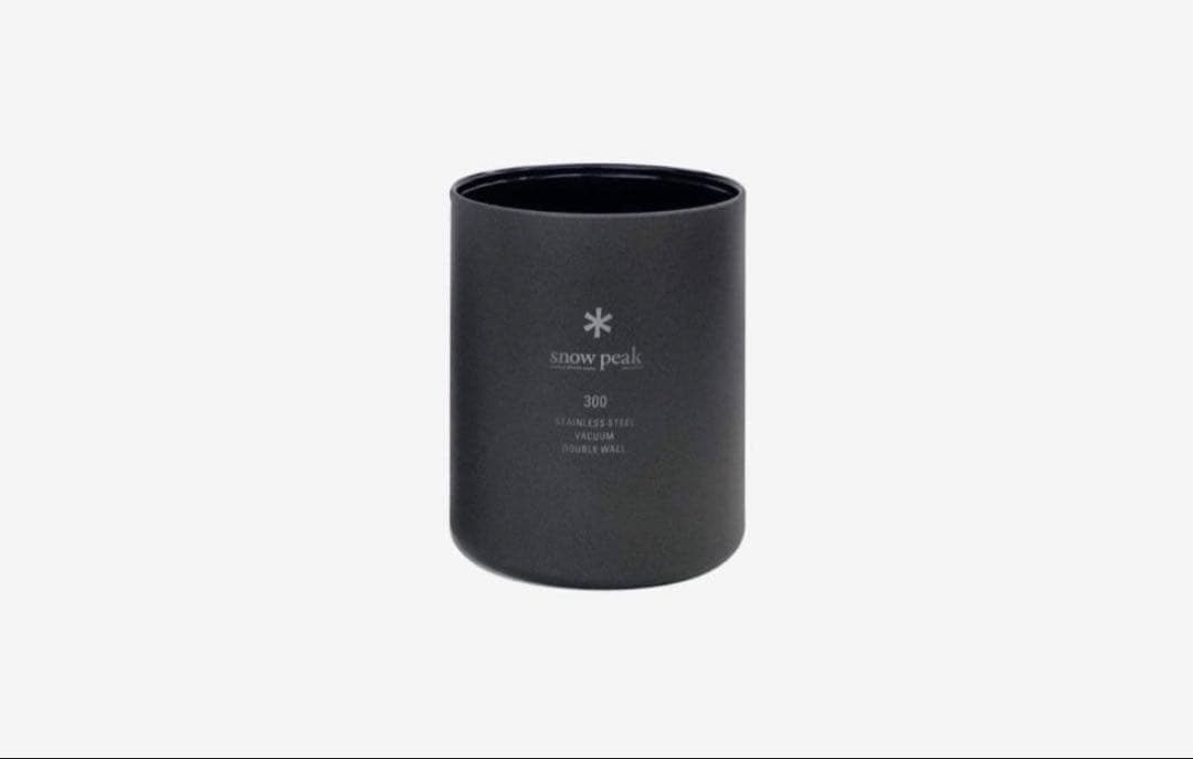 非売品  peak 真空セラミックコートマグ300ブラック お詫びの品