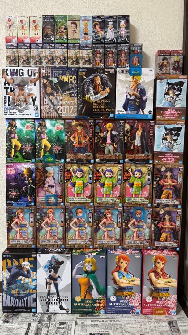 ワンピース one peace フィギュア 51点セット まとめ売り
