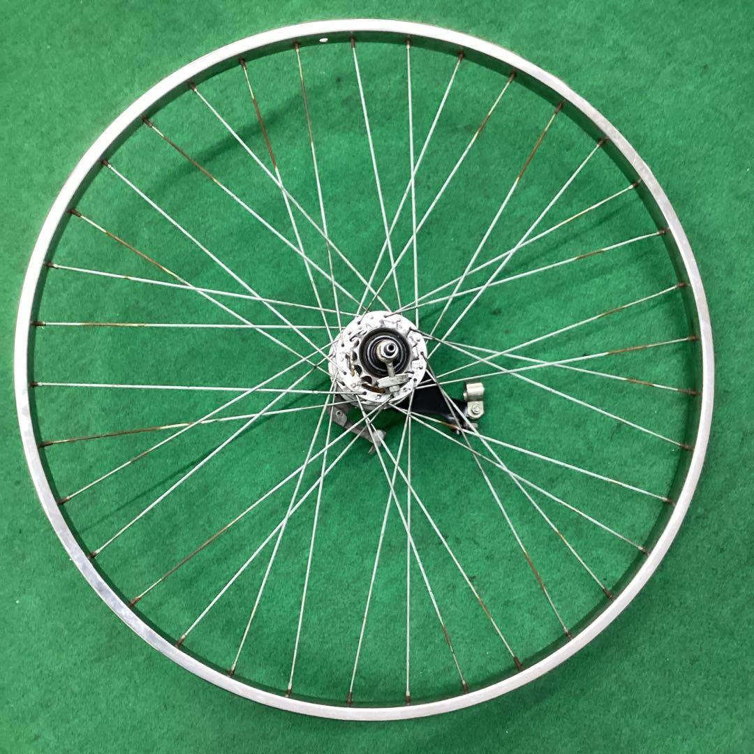 ステンレスリム　後輪 27x1-3/8 内装3段　27インチ ローラーブレーキ