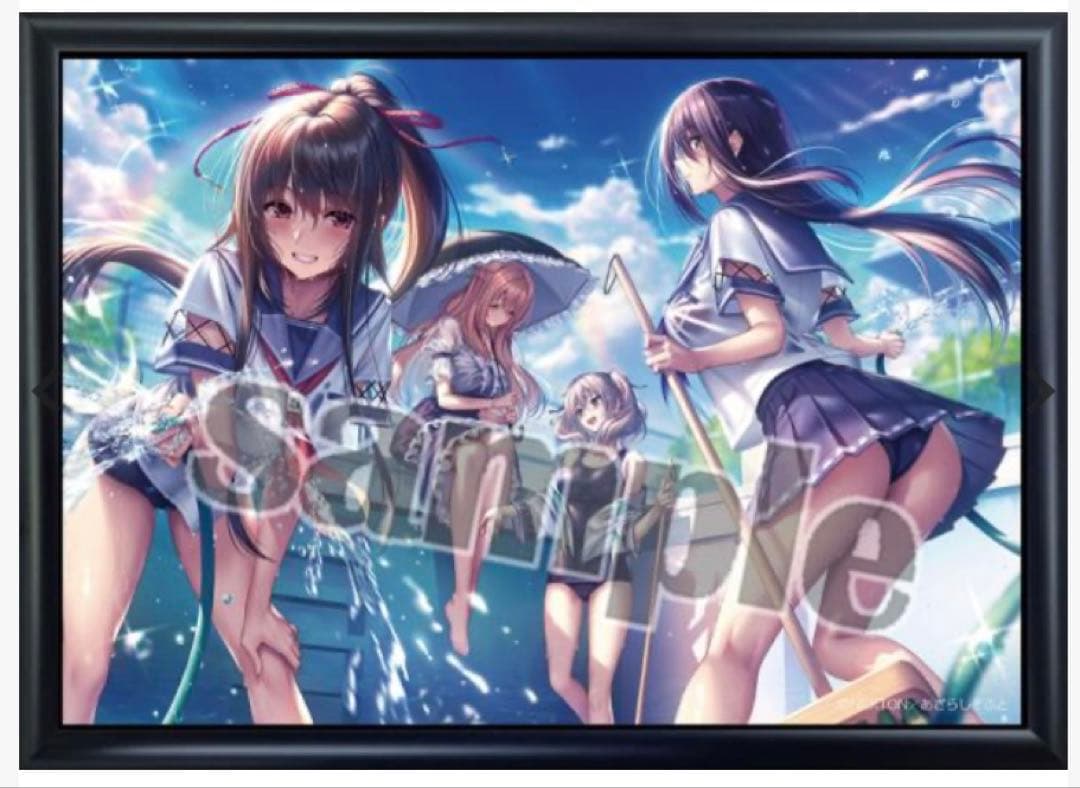 アマカノ2+ メタルアートプレート メインビジュアル